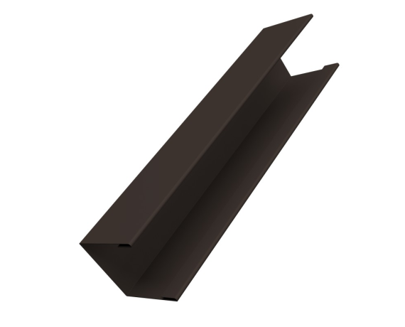Крышка жалюзи Milan Slim 0,45 Drap-double TX RR 32 темно-коричневый (2м)