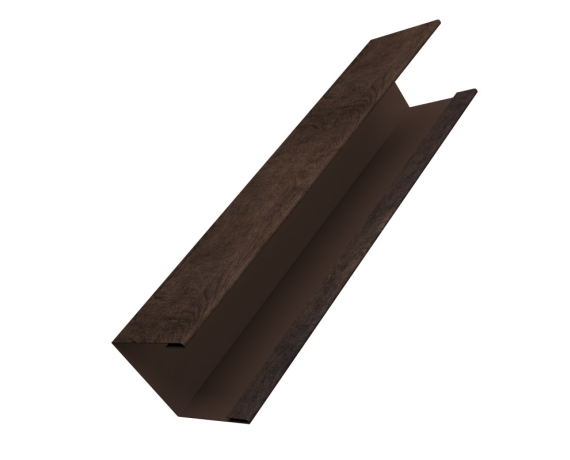 Крышка жалюзи Milan Slim 0,45 Print Elite Antique Wood TwinColor (2м)