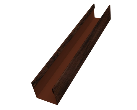 Стойка жалюзи Milan Slim 0,45 Print Elite Cherry Wood TwinColor (1,8м)