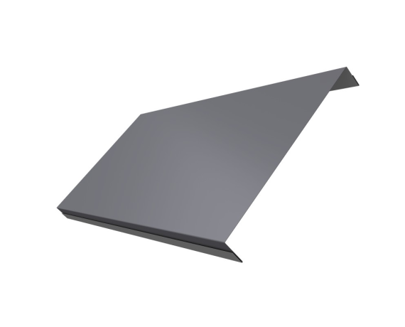 Ламель обратная 200 забора жалюзи Texas 0,5 Satin с пленкой RAL 7004 сигнальный серый