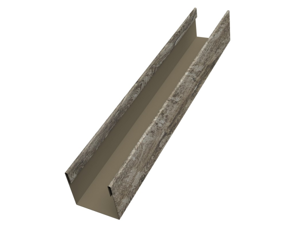 Стойка жалюзи Milan Slim 0,45 Print Elite Nordic Wood TwinColor (2,5м)