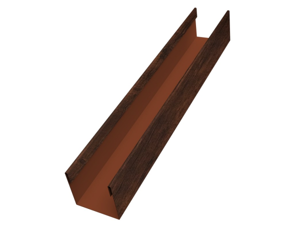 Стойка жалюзи Milan Slim 0,45 Print Premium Cherry Wood Dark FTC (1,8м)