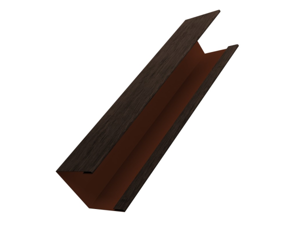 Крышка жалюзи Milan Slim 0,45 Print-double Elite Antique Wood (2,5м)