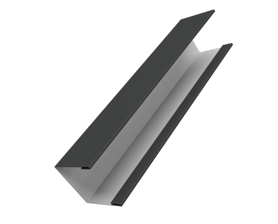 Крышка жалюзи Milan Slim 0,5 PurPro Matt 275 RAL 7016 антрацитово-серый (2м)