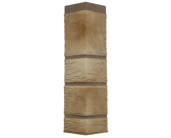 Наружный угол Альта-Профиль Камень Ракушечник 470*110*31