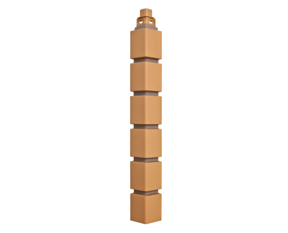 Наружный угол Альта-Профиль Кирпич Клинкерный Бежевый малый 460*50*21