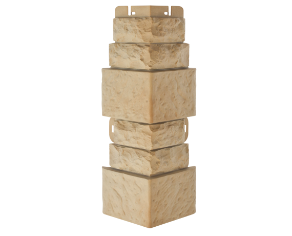 Наружный угол Альта-Профиль Скалистый Камень Фигурный Кавказ 450*160*35