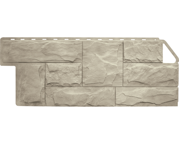 Панель фасадная Альта Профиль Гранд Каньон Эко Кремовый S-0,44 кв.м 1160*450мм