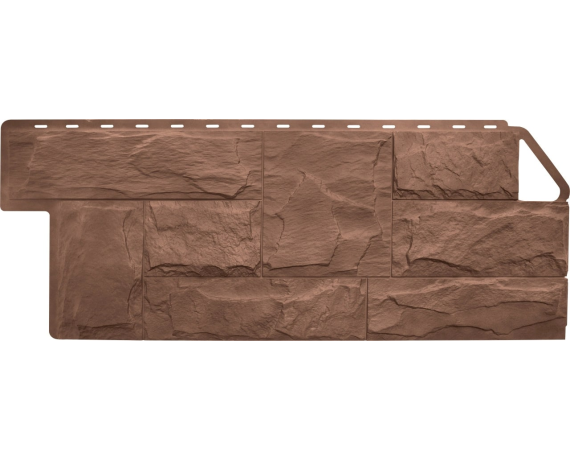 Панель фасадная Альта Профиль Гранит ЭКО Терракотовый S-0,46 кв.м 1130*480мм