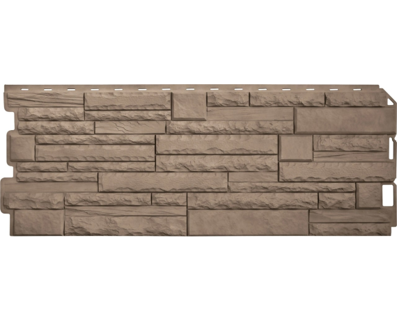 Панель фасадная Альта Профиль Камень Скалистый ЭКО Бежевый S-0,47 кв.м 1170*450мм