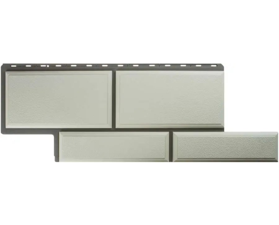 Панель фасадная Альта Профиль Камень Флорентийский Белый S-0,42 кв.м 1260*450мм