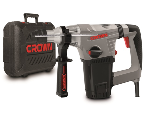 Перфоратор CROWN CT18114 ВМС 850Вт, 3400уд/мин, удар 4,2Дж