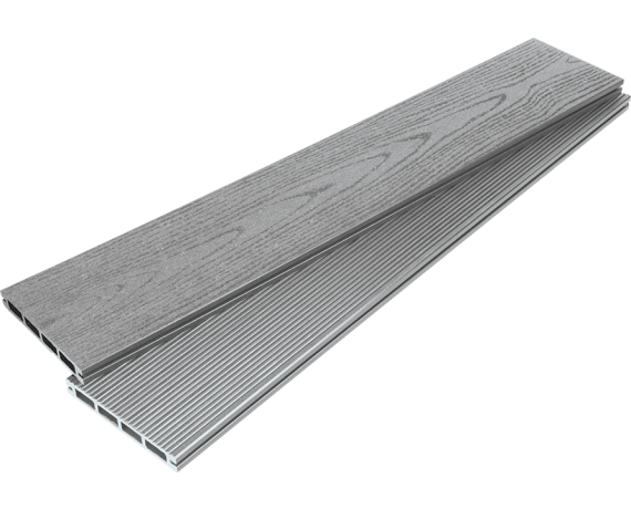 Террасная доска Lite 3D 138х26х4000мм (Серый)