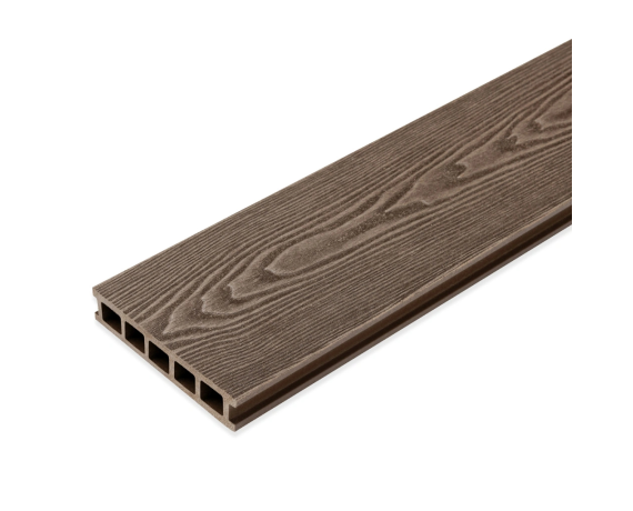 Террасная доска Lite 3D 138х26х4000мм (Шоколад)