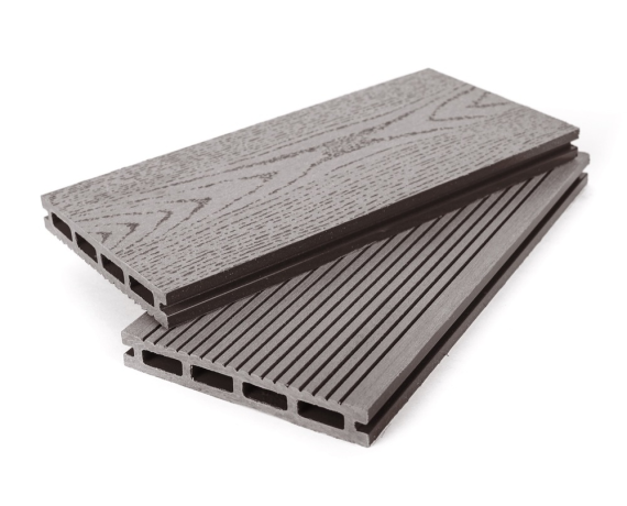 Террасная доска Grand Line 140 мм тиснение под дерево Венге 3м ДПК