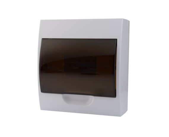 LUXRAY 731-2000-008 бокс с прозрачной крышкой ЩРН-П-8 наруж. уст. IP40