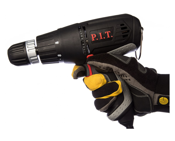 Дрель-шуруповерт сетевая P.I.T. РВМ 10-С1 МАСТЕР 400Вт, 800 об/мин