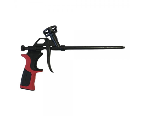 Пистолет для монтажной пены DERZHI Profi Lux усил.мет.корп.,ствол тефлон 20-4010