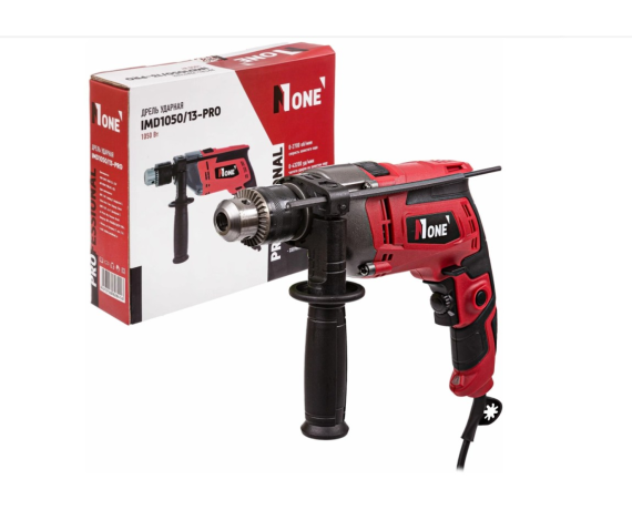 Дрель ударная Number one IMD1050/13-PRO (1050Вт,метал.корпус,2 скорости,реверс)