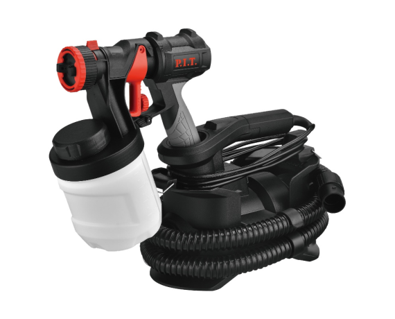 Краскораспылитель P.I.T. PSG3022-C PRO МАСТЕР (600Вт,1000мл/мин.,емкость 900мл,возд.шланг 1,8м)