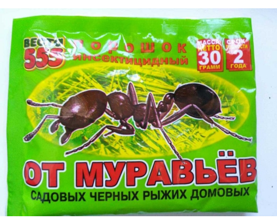 Веста 555 приманка от сад. и дом. муравьев 30гр