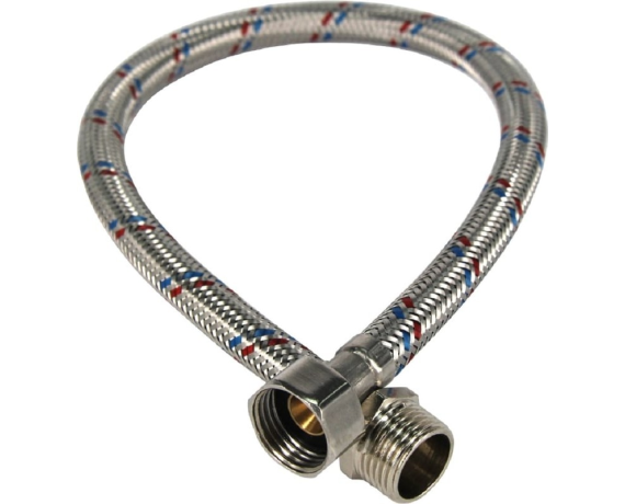 Подвод для воды 120см 1/2 сталь г/ш (ELKA) 