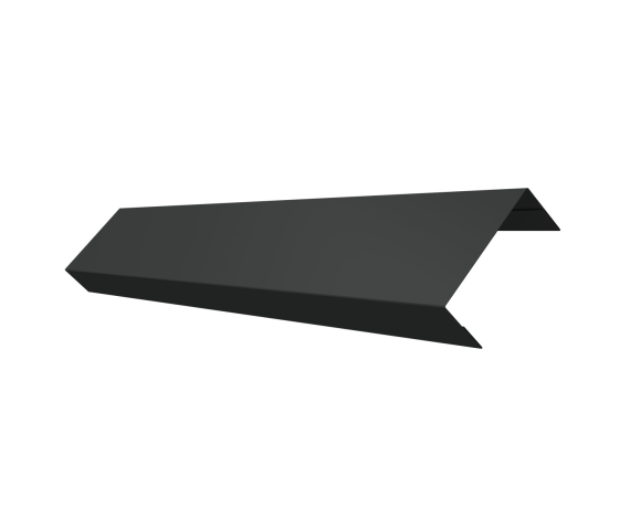 Ламель лицевая 50 забора жалюзи Texas 0,5 Velur X с пленкой RAL 7016 антрацитово-серый