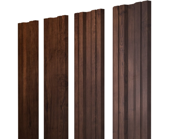 Штакетник Twin с прямым резом 0,45 Print-Double Premium Cherry Wood Fresh