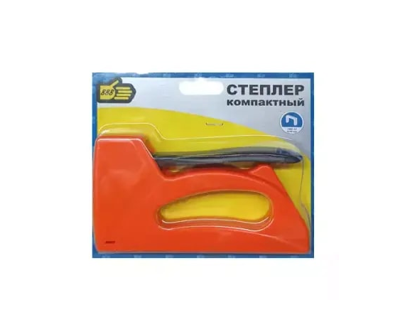 Степлер компкатный пластмассовый (скоба 53 6-10 мм) 