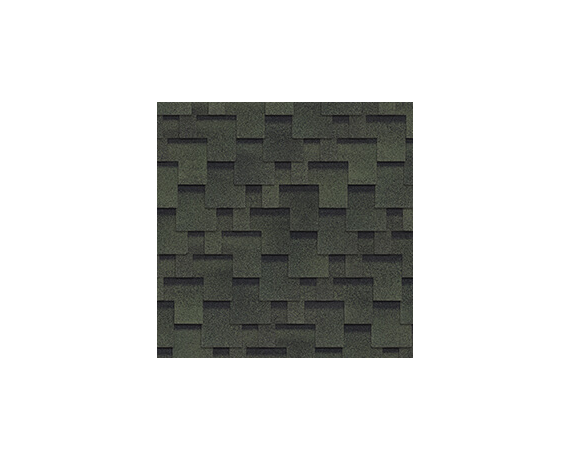 Гибкая черепица ТЕХНОНИКОЛЬ Оптима Аккорд Зеленый