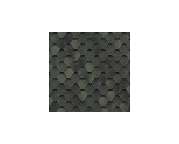 Гибкая черепица ТЕХНОНИКОЛЬ Оптима Соната Зеленый