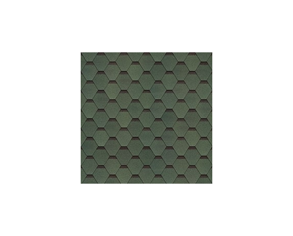 Гибкая черепица ТЕХНОНИКОЛЬ Ультра Самба Малахит