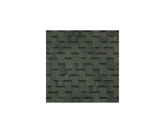 Гибкая черепица ТЕХНОНИКОЛЬ Финская Аккорд Зеленый