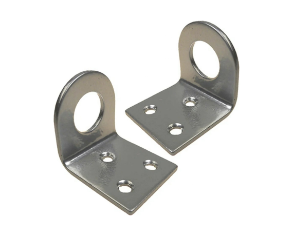 Проушина для навес. замка угловая 40*40