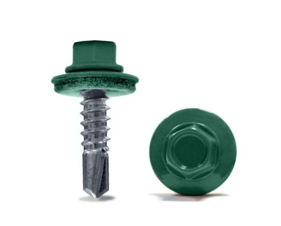 Шурупы 5,5*25 6005 Зеленый мох