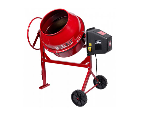 Бетоносмеситель Б140П полиамидный венец, 550Вт