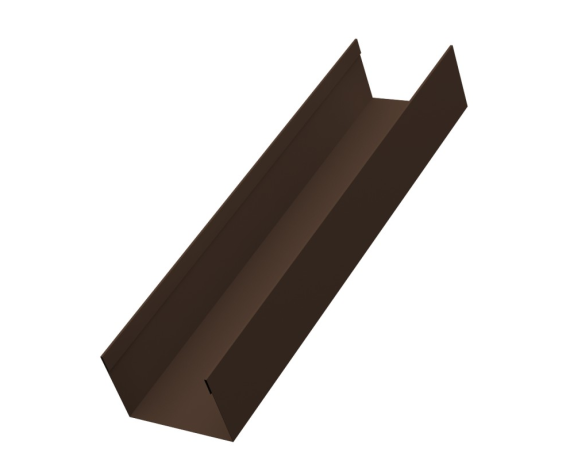 Стойка жалюзи Milan,Tokyo 0,45 Drap RAL 8017 шоколад (2м)