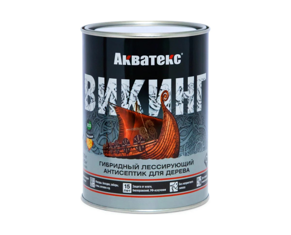 Акватекс Антисептик лессирующий для дерева ВИКИНГ СОСНА 0,75
