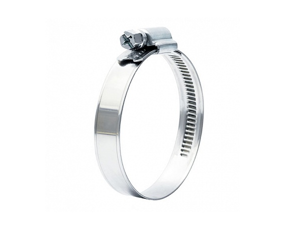 Хомут под шланг червячный 87-112 мм NOVA  
