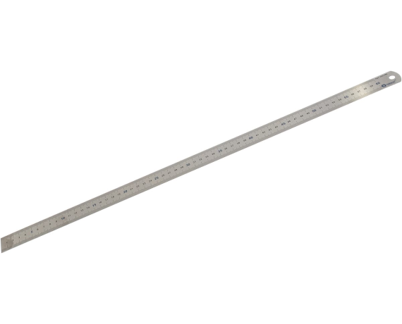 КОБАЛЬТ Линейка 600 × 28 × 0.7 мм, нерж.сталь