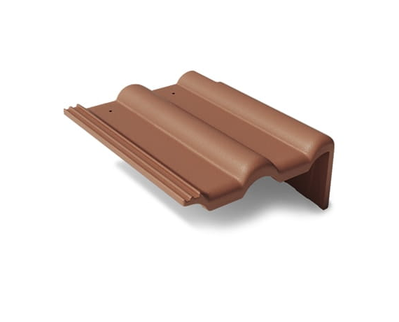 Боковая правая черепица, Франкфурт, Коричневый