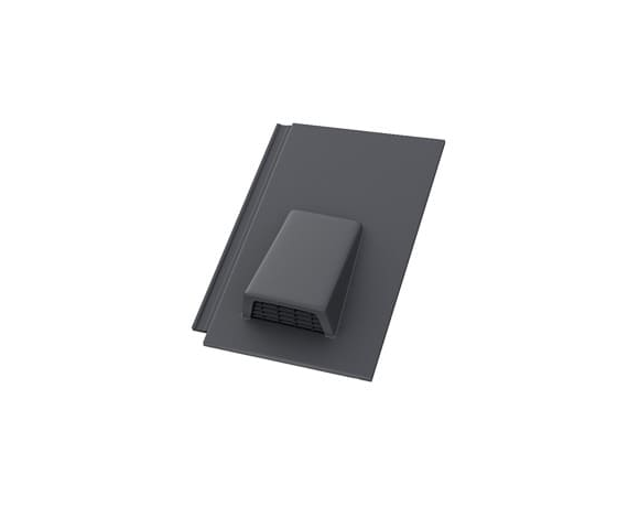 Вентиляционная черепица, Тевива, Темно-серый