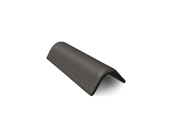 Конечная коньковая черепица, Эво, Черный