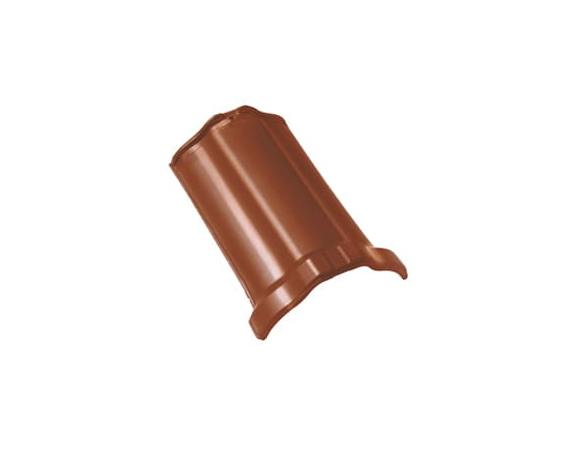 Коньковая черепица, Рубин 13V, Глазурь красная осень