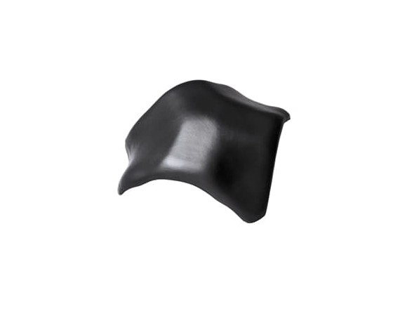 Вальмовая черепица, Рубин 13V, Глазурь глубокий черный