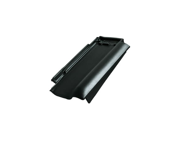 Боковая правая черепица, Рубин 13V, Топ-глазурь зеленая ель