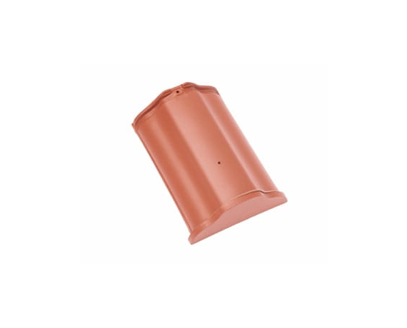 Начальная коньковая черепица, Рубин 11V, Ангоб медный