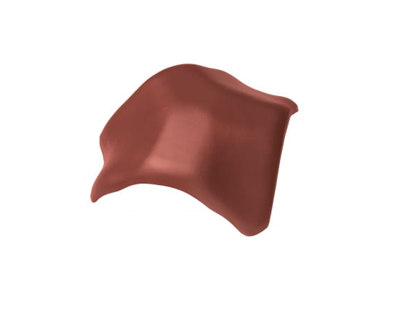 Вальмовая черепица, Рубин 11V, Ангоб красная лава