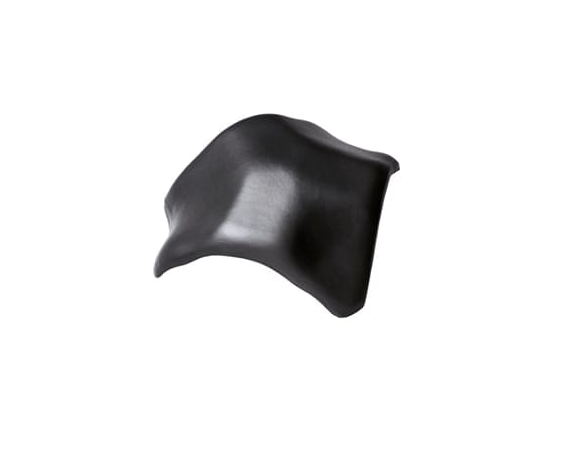 Вальмовая черепица, Рубин 11V, Глазурь глубокий черный