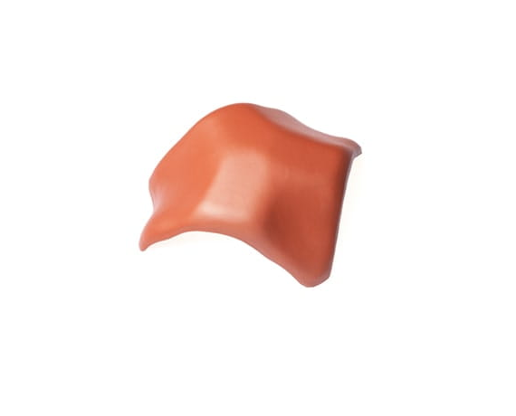 Вальмовая черепица, Рубин 9V, Ангоб медный